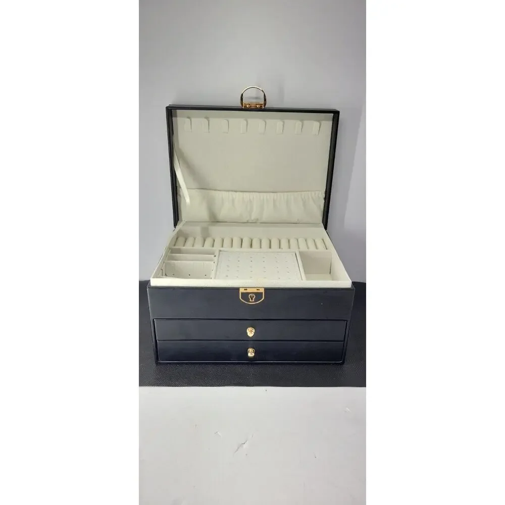 Unbranded black faux